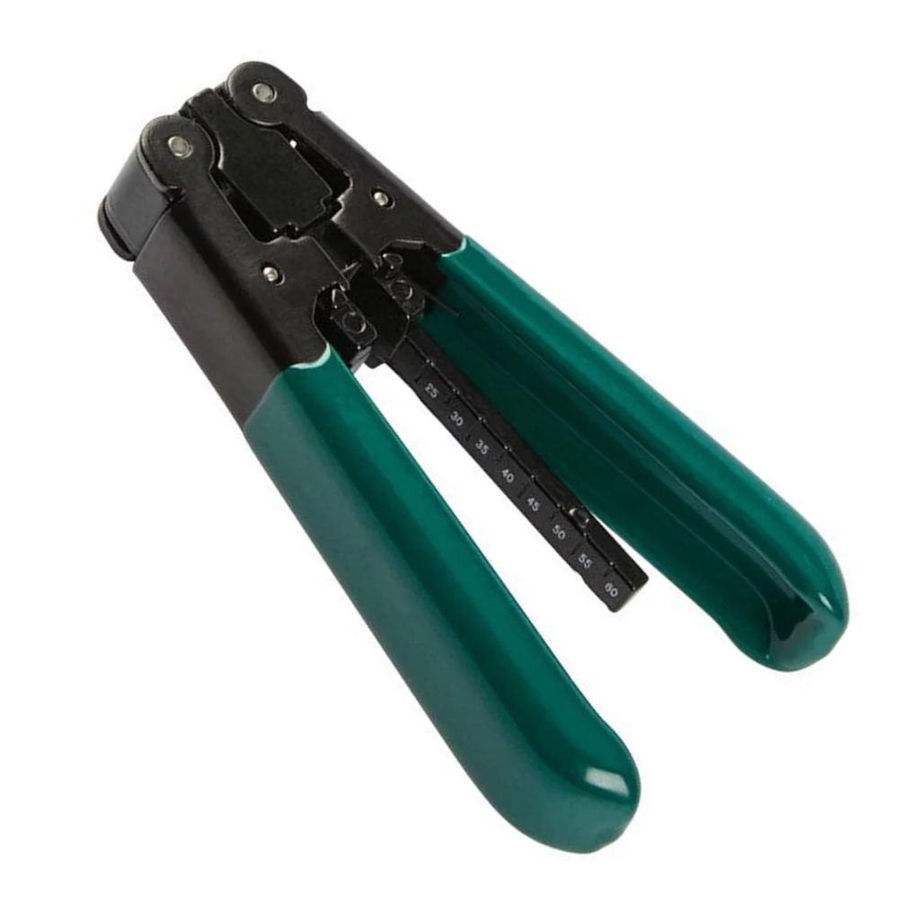 Peladora de Cable Fibra Drop Verde