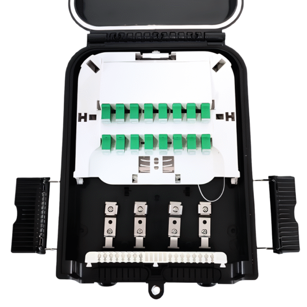 Caja NAP FB-2016-8SP 16 Puertos c/ Splitter SC/APC 1x8 - Image 3