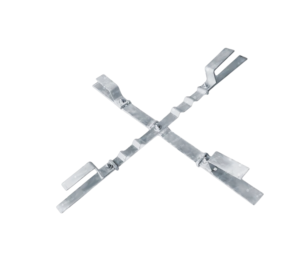 Cruceta para Fibra Optica