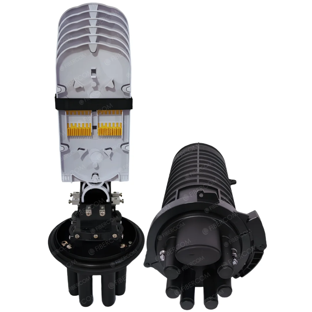 Mufa Tipo Domo de 144 Hilos FB-6144 Termocontraible