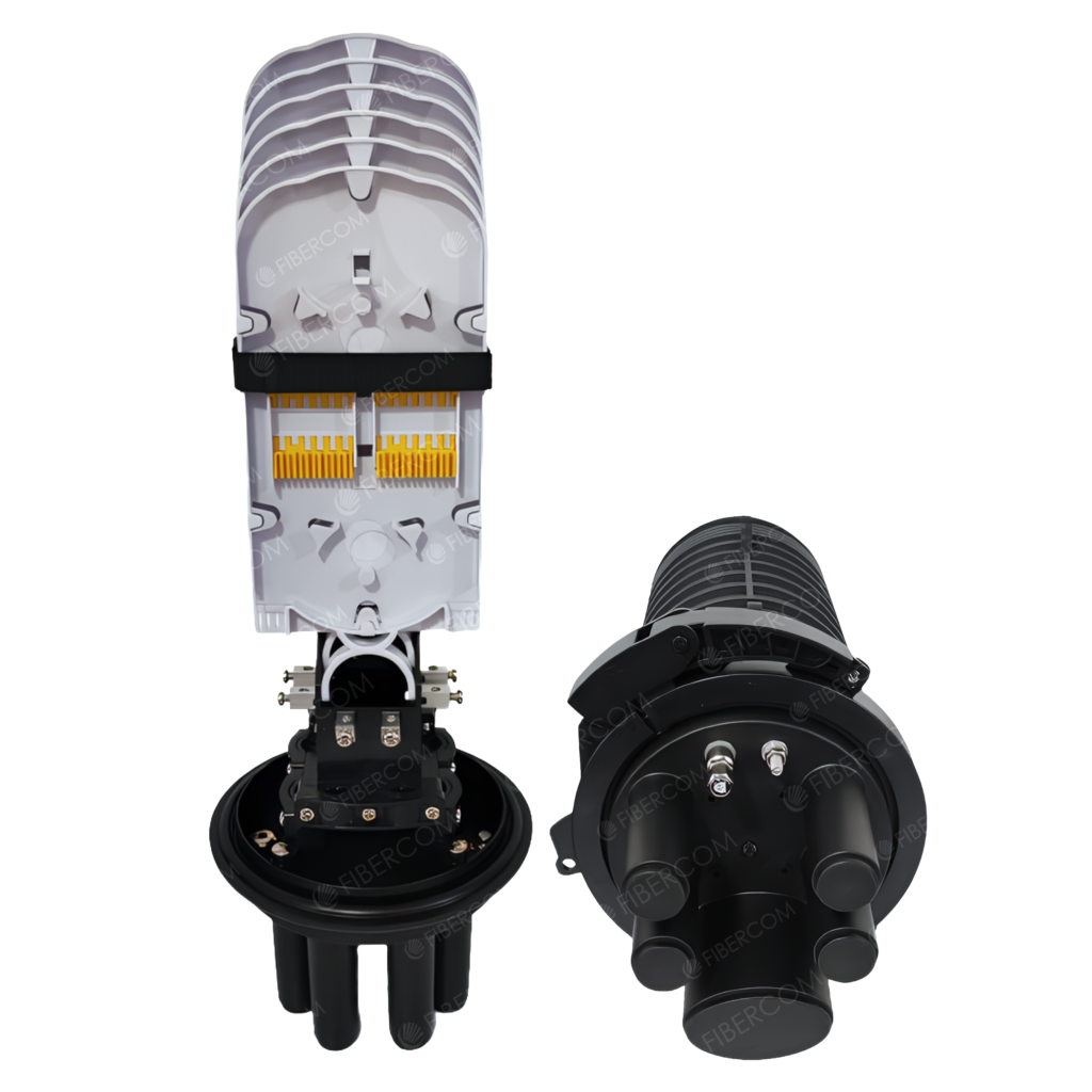 Mufa Tipo Domo de 144 Hilos FB-1144-A Termocontraible