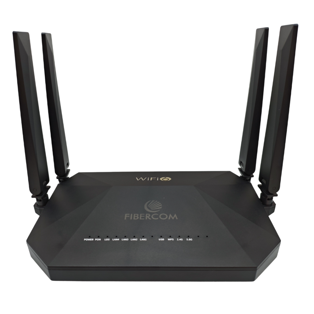 ONT XPON FB-GX813A (4GE + WIFI 6) Fibercom