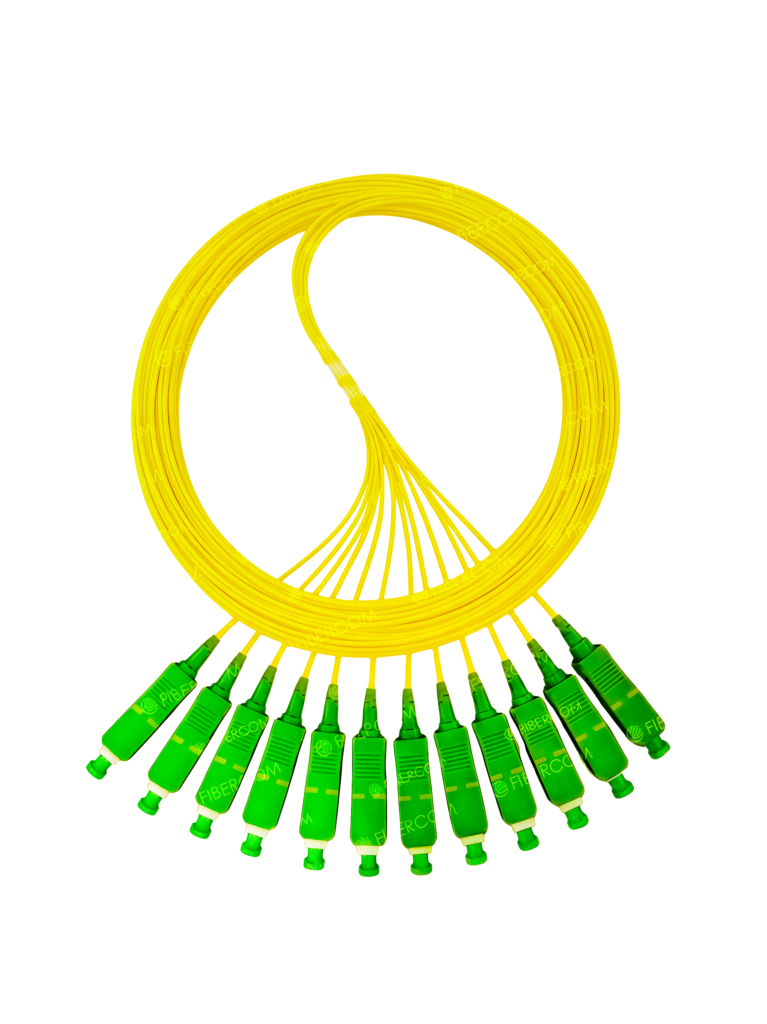 Pigtail SC/APC 12 conectores 0.9MM x 1.5MTS