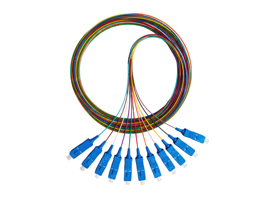 Pigtail SC/UPC 12 conectores 0.9MM x 1.5 MTS